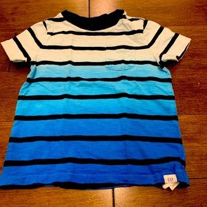 Assortment of Gap and Burt’s Bee t-shirts size 3T.